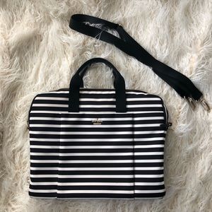Kate Spade striped laptop bag